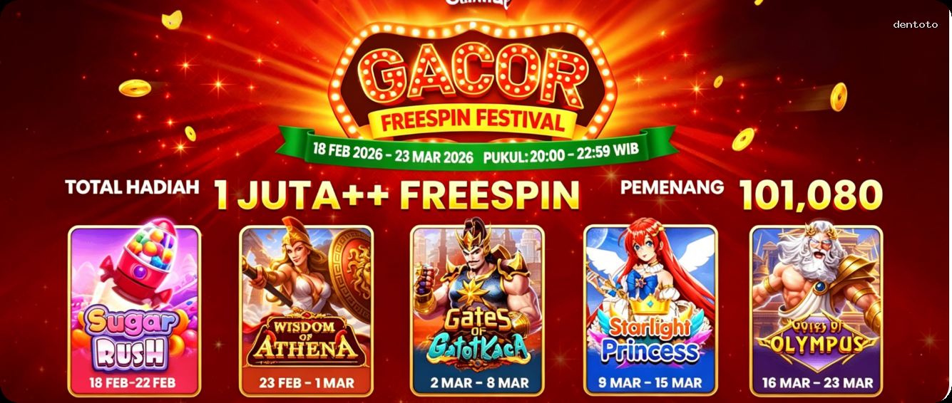 Login dentoto Sekarang Bonus Melimpah